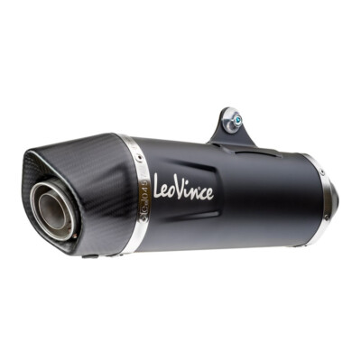LEOVINCE 14071U AUSPUFF KOMPLETT SCHWARZ VESPA GTS 300 21- HPE/TECH/TOURING