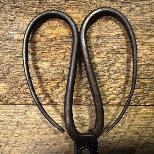 Antique Bonsai Pruning Shears Utility Scissors, Forged Iron, Vintage - Picture 6 of 22