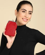 Leather Cigarette Case Pack Holder Regular or 100's Lighter Pocket