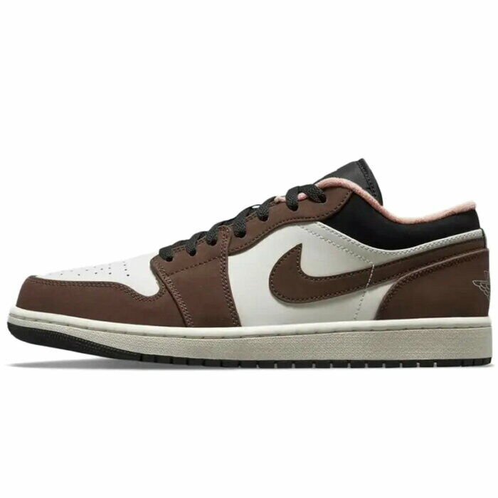 Nike Air Jordan 1 Low Mocha Brown Sneaker DC6991-200 Men's Shoes