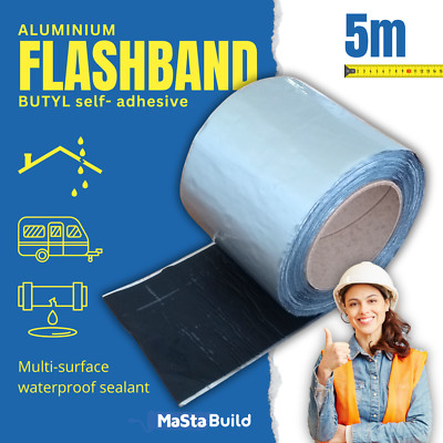 Blinkband Blitzband Dachreparatur selbstklebend Butyl (kein Bitumen) 5m