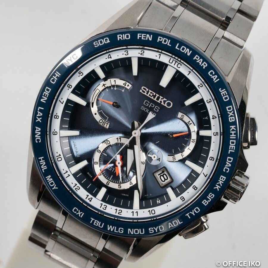 SEIKO Astron SBXB053 GPS Solar Men's Watch 8X53-0AD0 SEIKO Astron SBXB053 GPS Solar Men's Watch 8X53-0AD0