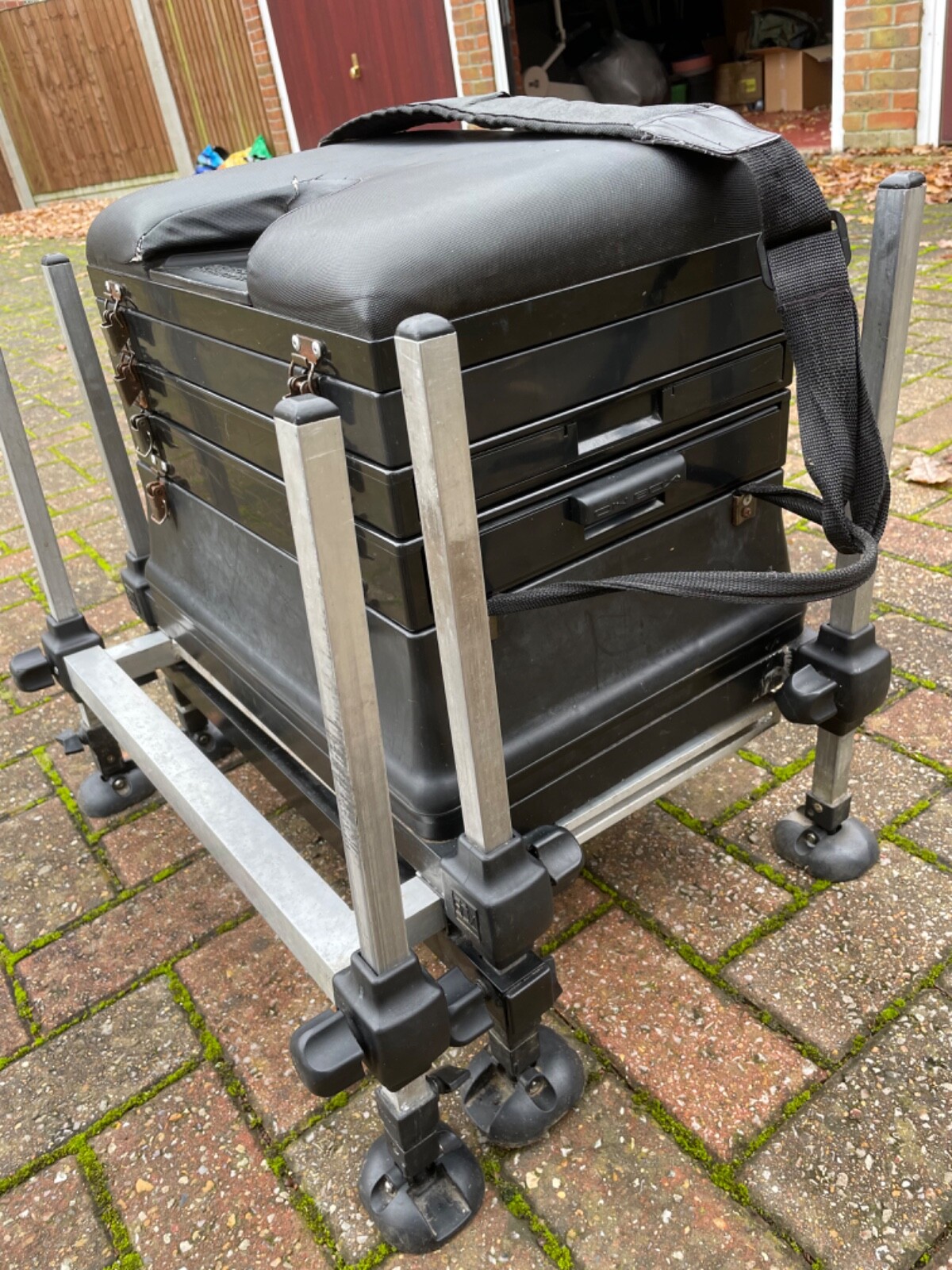 preston innovations on box fishing seatbox eBay