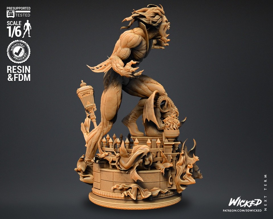 Morbius Raptor Model Kit Morbius resin scale model kit unpainted 3d print | eBay