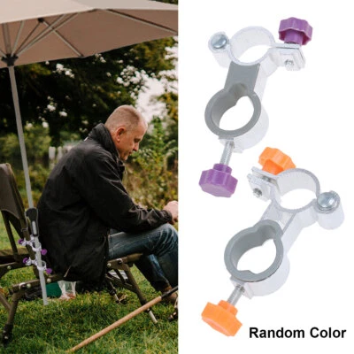 2X Clip On Mount for Garden Chair Parasol Patio Deck Umbrella Sun Multifunction