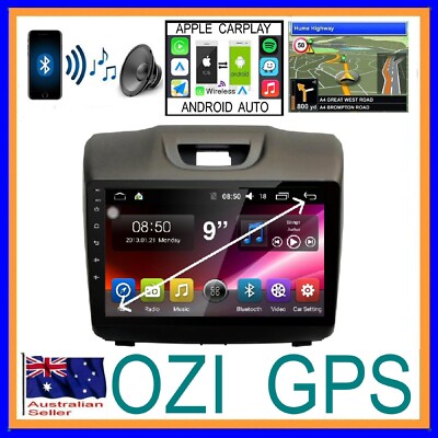 HOLDEN COLORADO 2014-2016 GPS CARPLAY ANDROID AUTO CAMERA DAB+ TPMS DVR BLUEOOTH