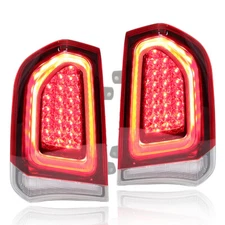 Pair Tail Lights For 2015-2023 Chrysler 300c Full LED Brake Lamp Left+Right Side