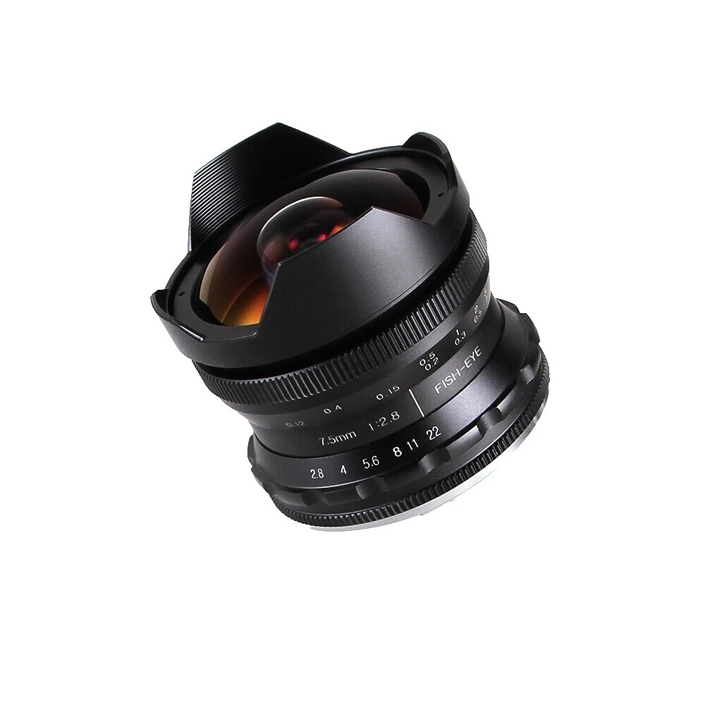 Micro Four Thirds f/2 Fisheye Camera Lenses