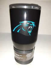 Carolina Panthers NFL Ultra 30 oz Tumbler Black With Panthers In Blue
