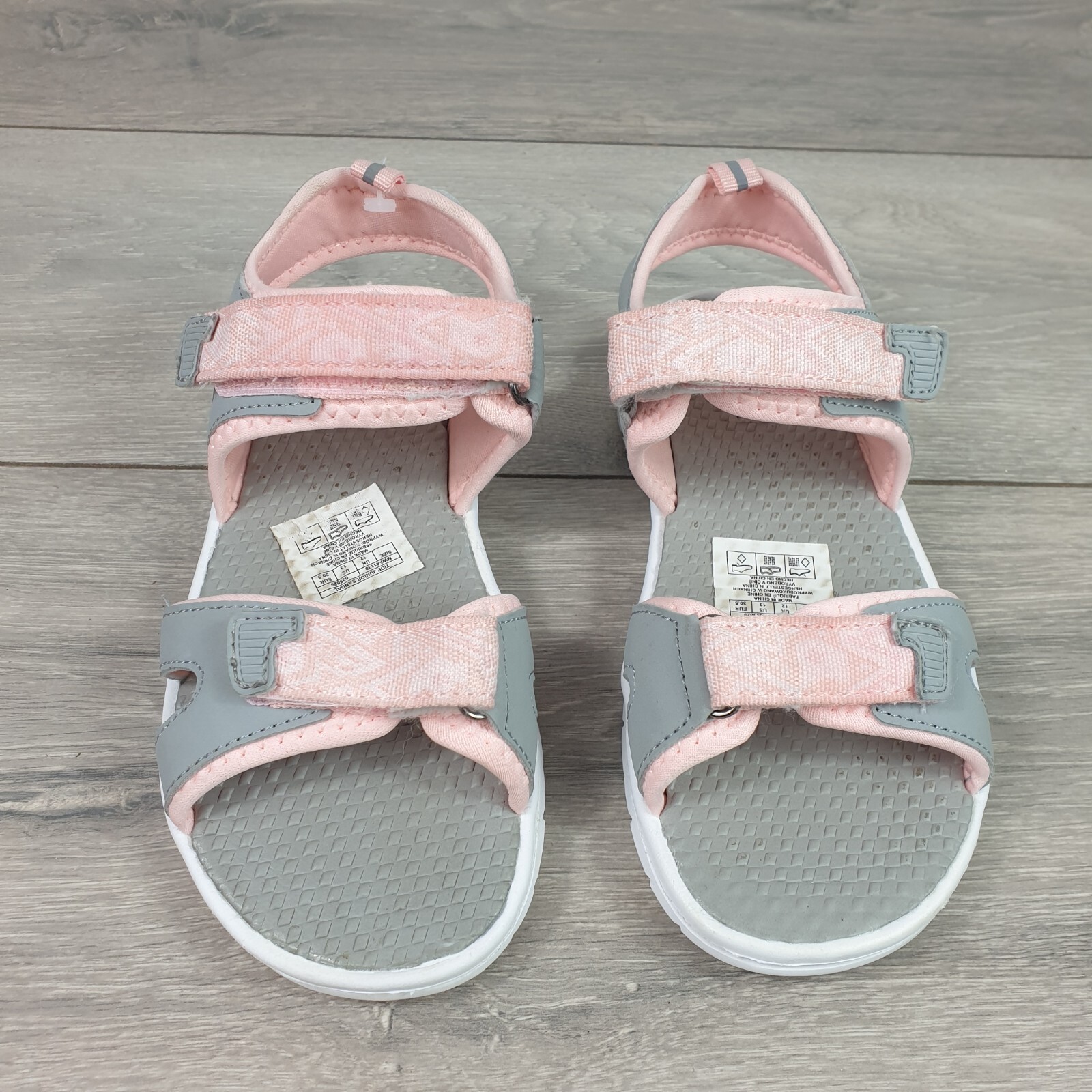 Girls Hiking Sandals Grey Mountain Warehouse Kids Pink UK C12 Outdoor Summer image 2