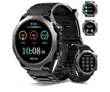 Smartwatch Deportivo Hombre IP68 - Llamadas Bluetooth, Pulsómetro, 110 Deportes