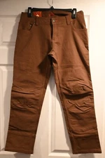 NEW EMS Eastern Mountain Sports Women's W Canvas Utility Pant Brown Size 4/R