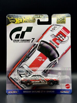 Hot Wheels Premium NISSAN SKYLINE GT-R R34 NISMO GRAN TURISMO 7 POP CULTURE