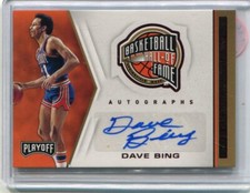 2020 Panini Playoff - DAVE BING - Basketball Hall of Fame Autograph - PISTONS