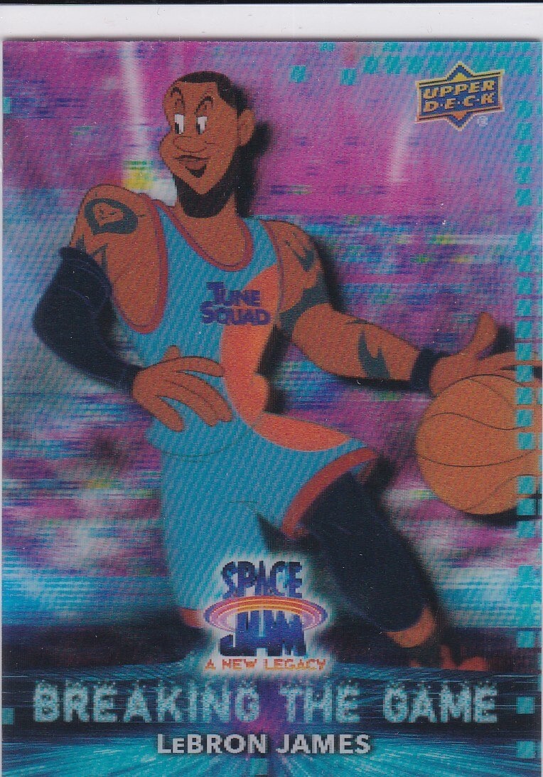 LEBRON JAMES RARE Upper Deck Space Jam A New Legacy Breaking LEBRON JAMES RARE Upper Deck Space Jam A New Legacy Breaking