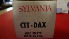 CTT/DAX 1000 WATT 16MM  PROJECTION LAMP (SYLVANIA , WESTINGHOUSE, OR NORELCO)