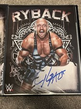 RYBACK Autograph 11x14 Photo WWE NXT Promo RARE Event Only