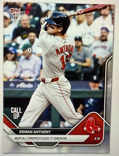 **PRE-SALE** Roman Anthony - 1st MLB Home Run 2025 MLB Topps NOW® - Card 305