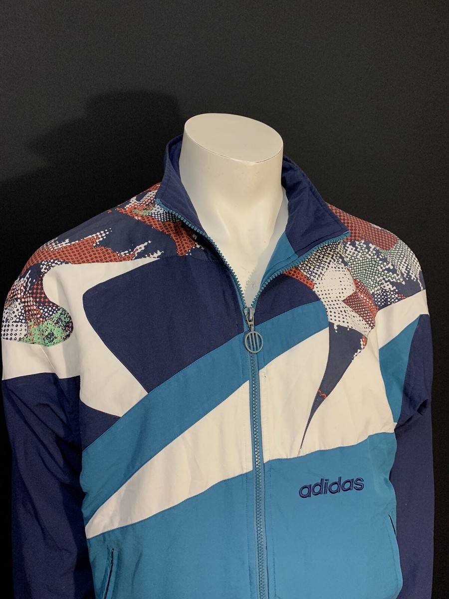 Adidas Vintage Tracksuit jacket 80s〜90s 80s Adidas Vintage Mens Track Jacket Tracksuit Top Made in