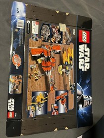 Lego Star Wars 7962 Anakin&rsquo;s & Sebulba&rsquo;s Podracers Only Empty Box