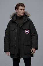 🔥HOT Canada Goose 08 Men's Expedition Parka Black Down JacketA