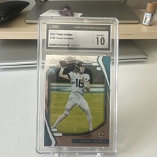 2021 Panini Absolute #101 Trevor Lawrence Rookie Card RC PSA 10. rookie card picture