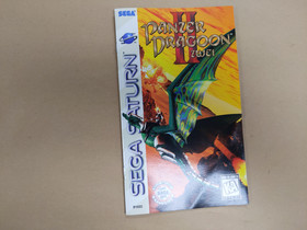 Panzer Dragoon II Zwei Sega Saturn Complete in Box