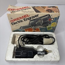 Dremel Electric Engraver 290 Vintage 5-Speed For Hobbies Crafts