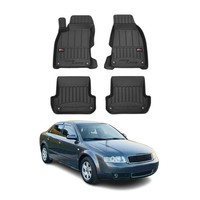 Omac Gummi FußMatten FüR Audi A4 B6 Limo 2001-2004 Premium Tpe Automatten 4Tlg