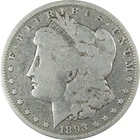 1893 Morgan Silver Dollar VG Very Good Details $1 Coin SKU:CP952