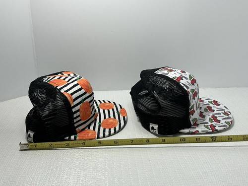 2 George Hüte Truckermütze Kind 2-3 Jahre Weihnachtsbaum Halloween Kürbis - Bild 11 von 11