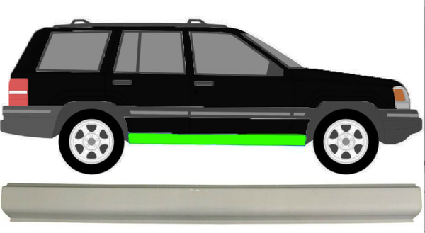Schweller FüR Jeep Grand Cherokee 1991 - 1999 Rechts-image