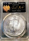 2021-W American Silver Eagle - PCGS MS70 / T-2 / FDOI / Paul Balan Signed - NR!