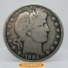 1902-O Barber Silver Half Dollar - #C60500NQ
