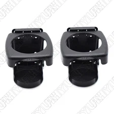 2 x Universal Car Auto Cup Holder Folding Beverage Drink Cup Bottle Holder RV