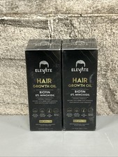 Hair Growth Oil 2pk - 5 Minoxidil  Biotin for Thinning Hair Elevate 1oz 26-7-1