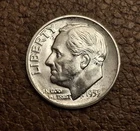 1955-S ROOSEVELT DIME PROOF Coin VERY GOOD condition (see photos)