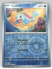 Pokemon Squirtle 007/165 Cosmos Holo Costco Exclusive EN 151