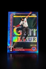 2025 Topps Chrome - Adolis Garcia #293 Blue Refractor /150