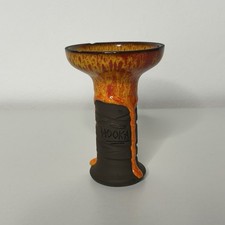 Shisha Tonkopf Phunnel Lava Design – Hookain, Keramik, orange/rot