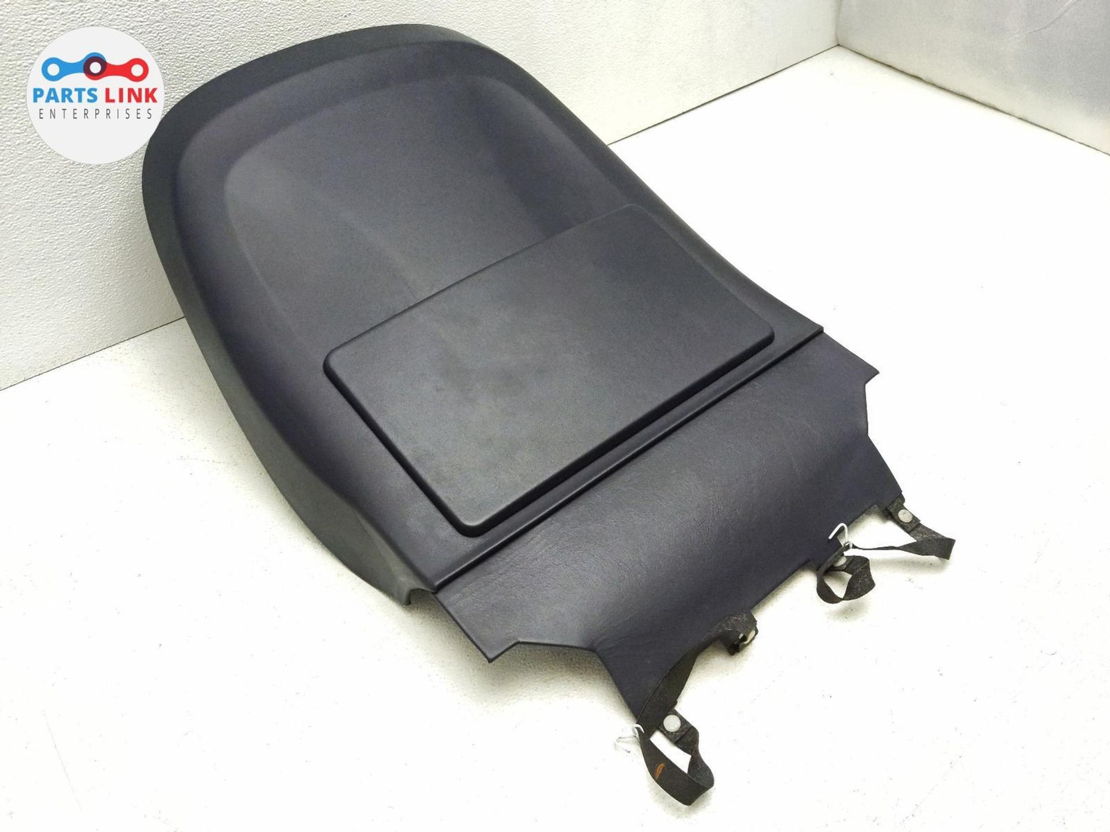 2016-20 BENTLEY BENTAYGA FRONT LEFT SEAT BACK PANEL TRIM CARGO POCKET COVER BLUE
