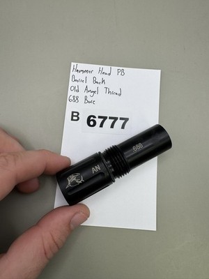 Hammerhead PB Barrel Back .688 Bore Old Angel Thread Black
