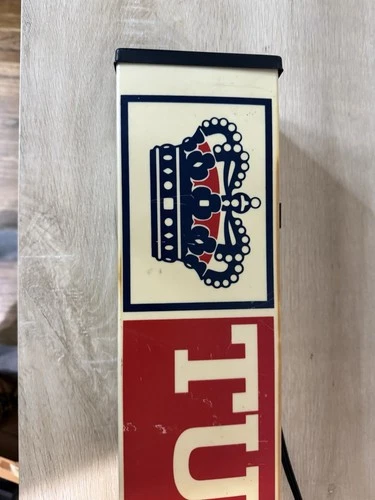 Tuborg Beer Lighted Bar Sign Crown Logo Works Vintage European Advertising