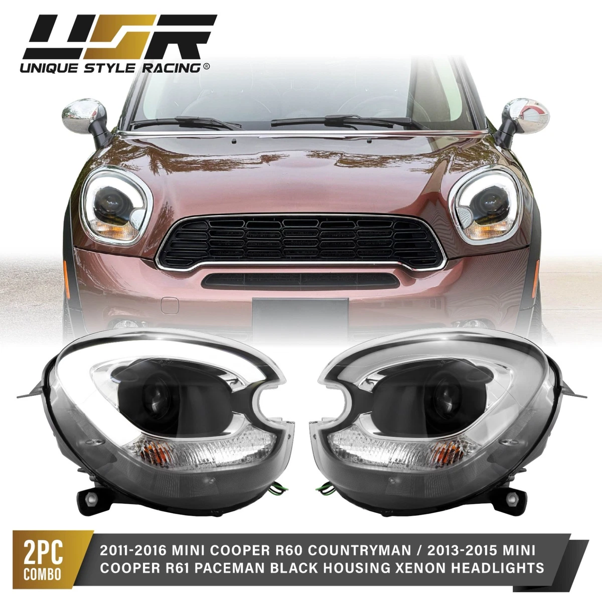 25+ Headlight Assemblies for 2013 Mini Cooper Countryman for sale