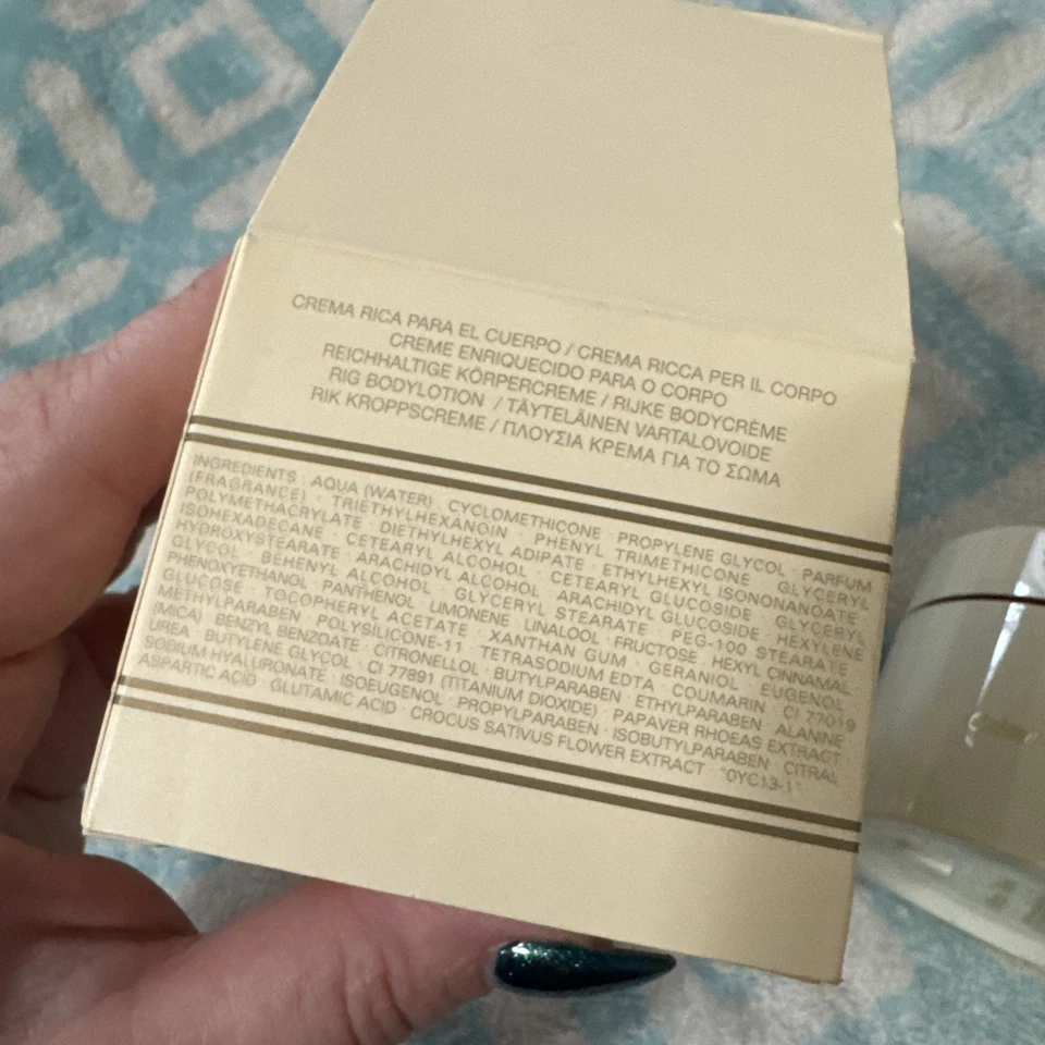 Crema corporal rica descontinuada vintage YSL 1,6 fl oz/50 ml. Nuevo en caja. Foto 4 de 4