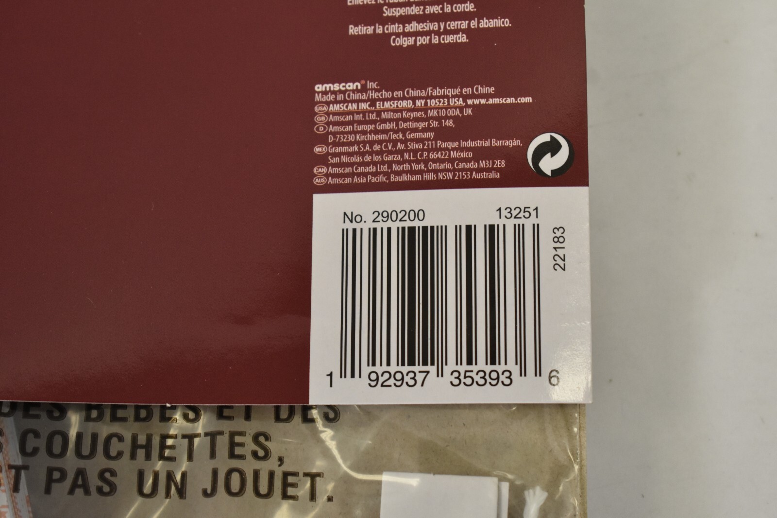 Amscan Wall Decoration Thanksgiving Fan Kit Assorted Colors 290200 Holiday