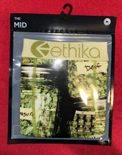 ETHIKA The Mid Men’s Medium (M) Ex Zaatics Print Boxer Brief 