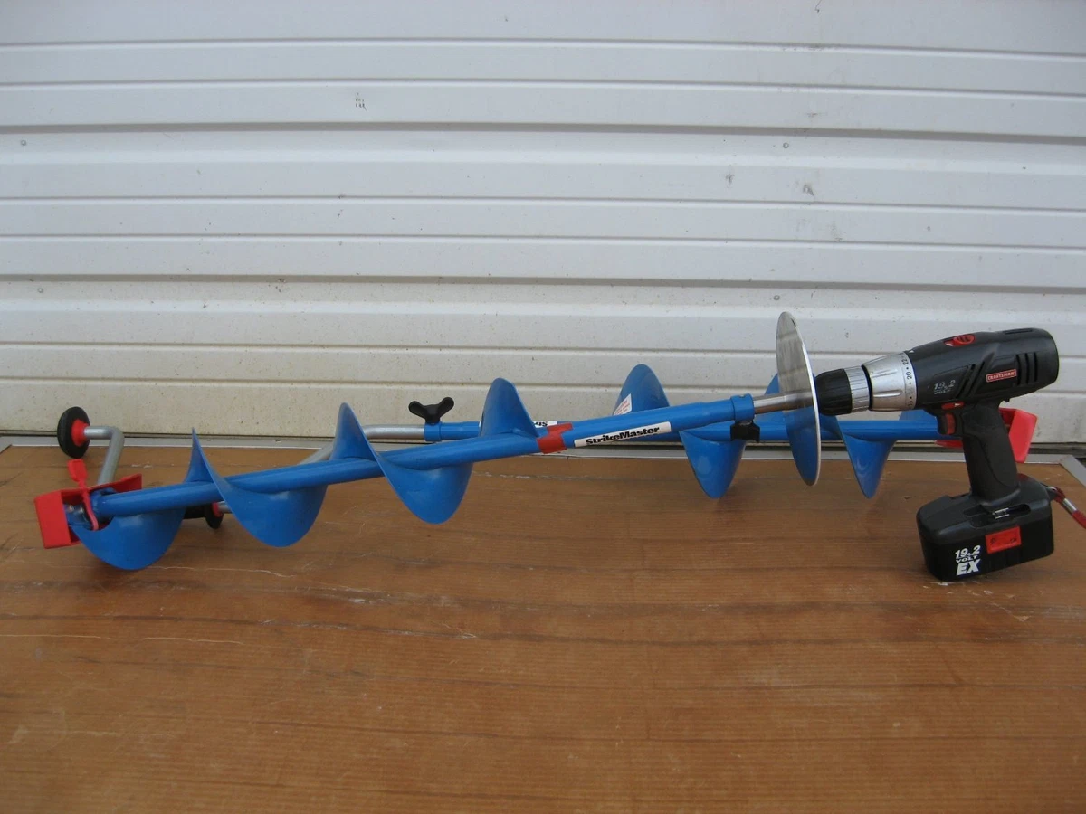 Cordless drill ice auger sales