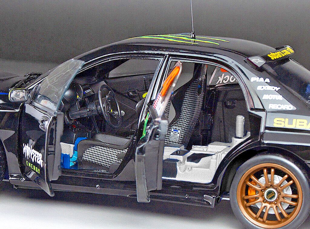 BSCスバル WRX STI WRC06 Ken Block #43 1:18 2008 #43 Ken Block Monster Energy Subaru Impreza WRC06