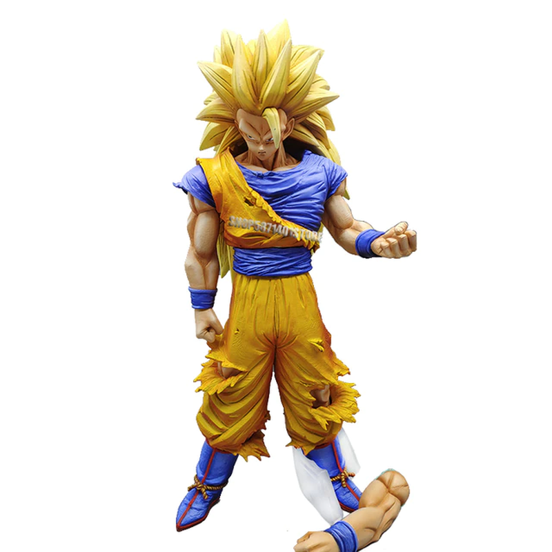 Inove Info - ACTION FIGURE GOKU SUPER SAYAJIN 3 REF. 27814/27815